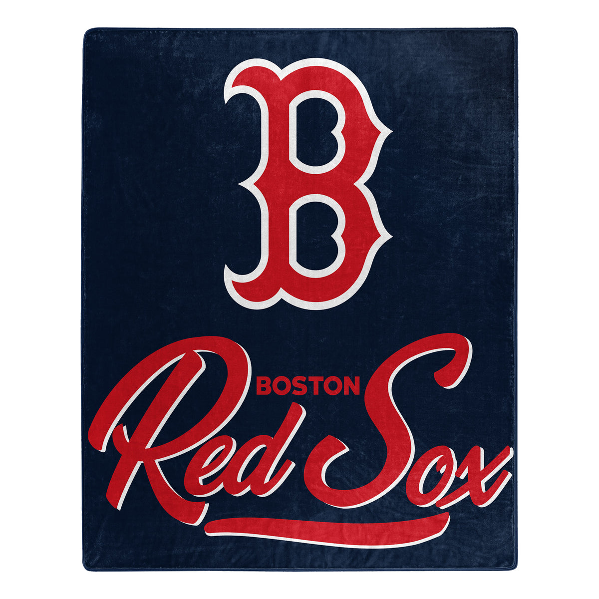 MLB Boston Red Sox Northwest Signature Raschel Blanket