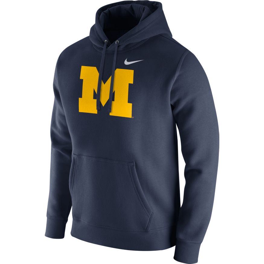 NCAA Michigan Wolverines Nike Fleece Pullover Hoodie
