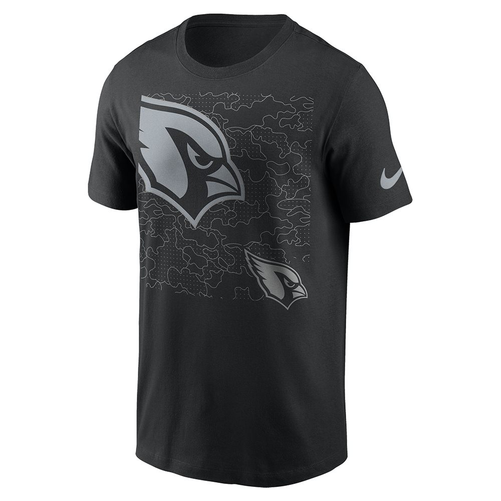 NFL Arizona Cardinals Nike Midnight Cotton Essential T-Shirt - Black