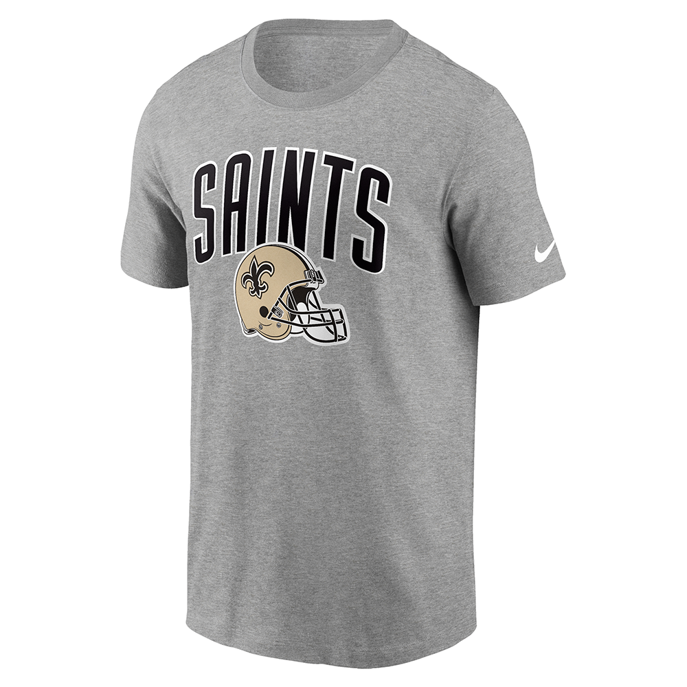 NFL New Orleans Saints Nike Team Athletic T-Shirt - Gray