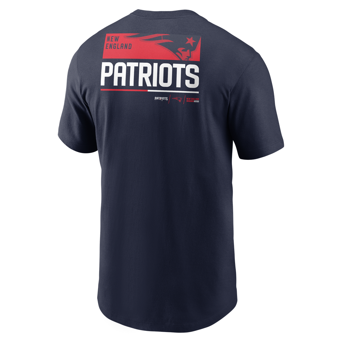 NFL New England Patriots Nike Team Incline T-Shirt - Navy