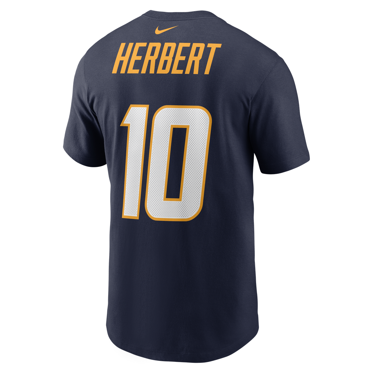 NFL Los Angeles Chargers Justin Herbert Nike Player Pride Name &amp; Number Tee