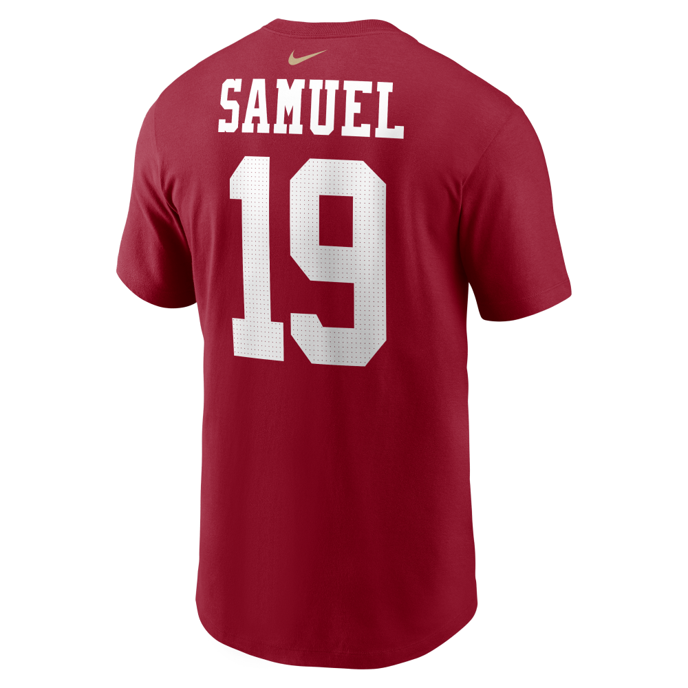 NFL San Francisco 49ers Deebo Samuel Nike Player Pride Name &amp; Number Tee