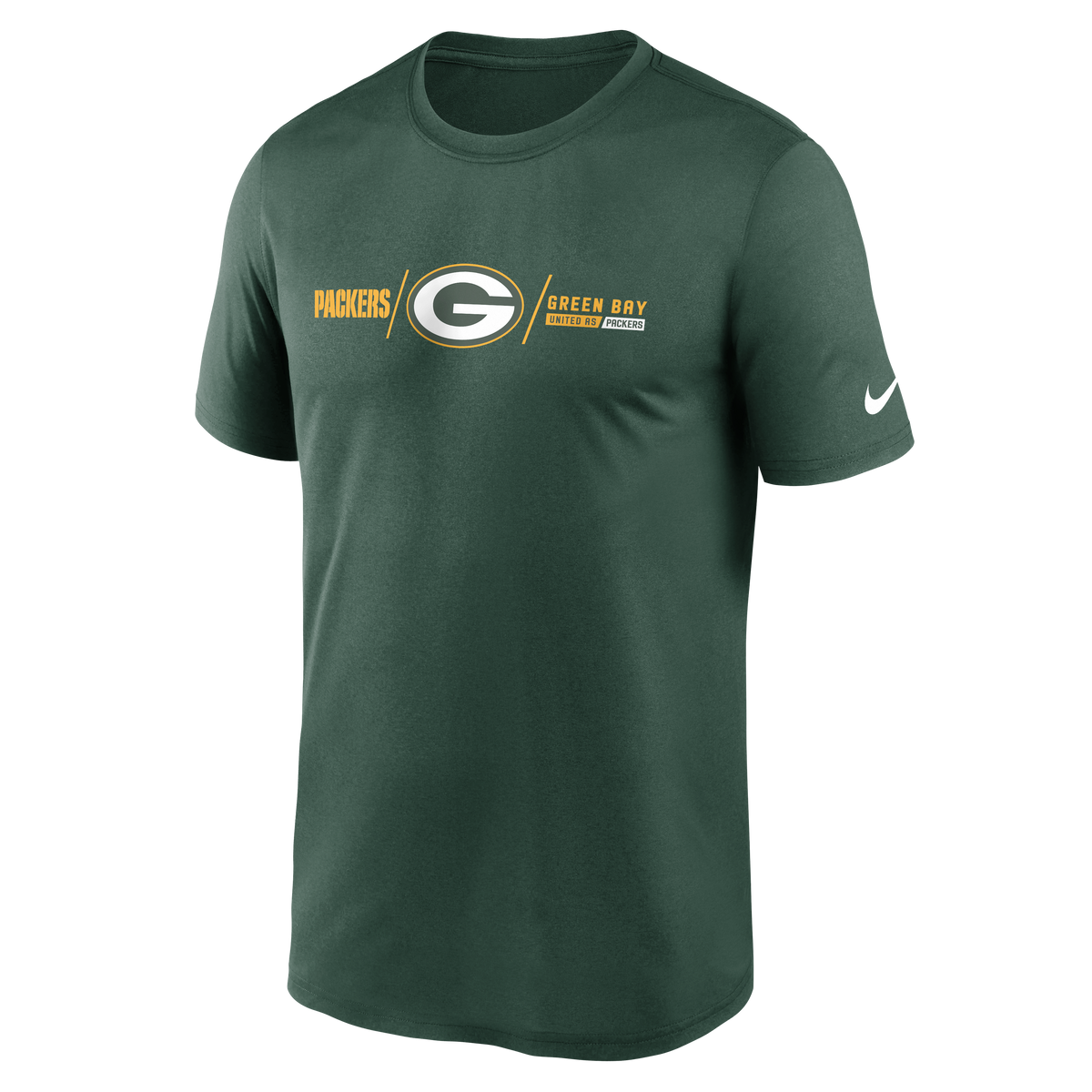 NFL Green Bay Packers Nike Horizontal Lockup Legend T-Shirt - Green