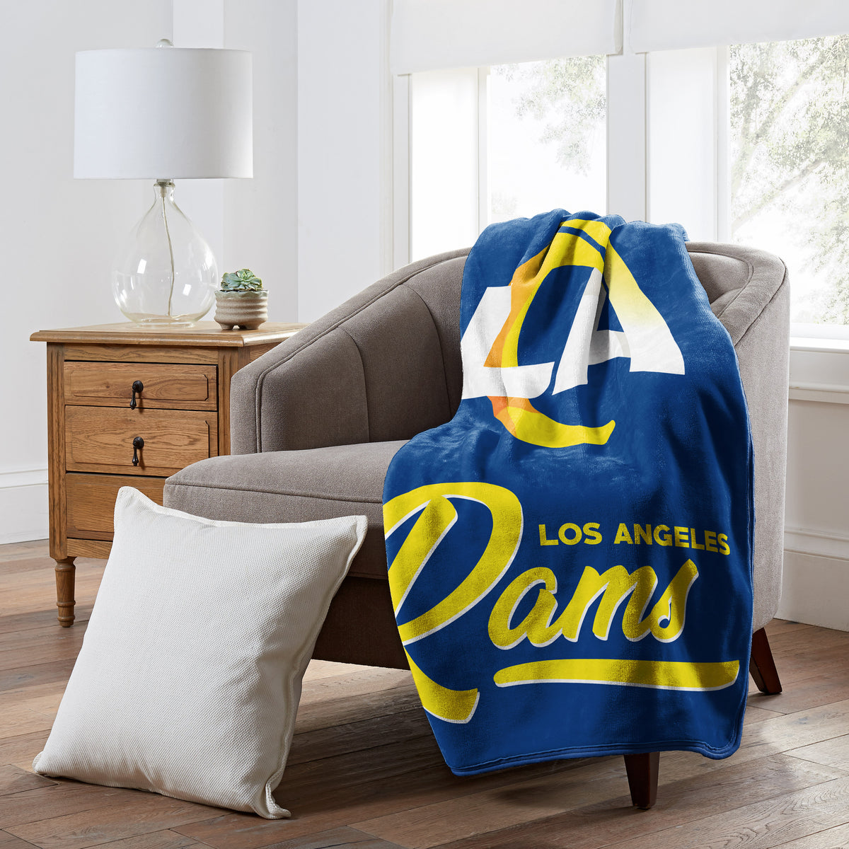NFL Los Angeles Rams Northwest Signature Raschel Blanket