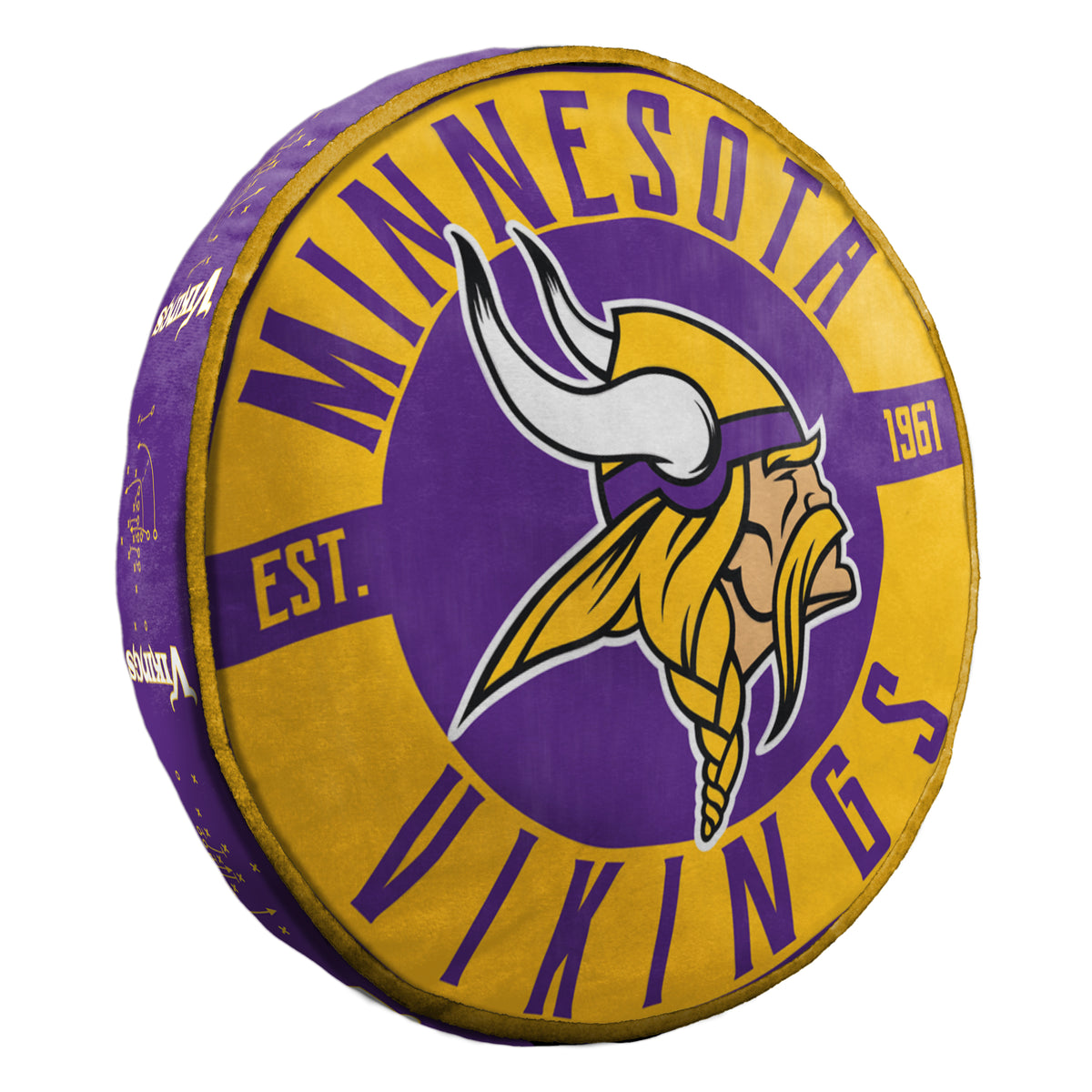 NFL Minnesota Vikings Northwest Logo Cloud Pillow