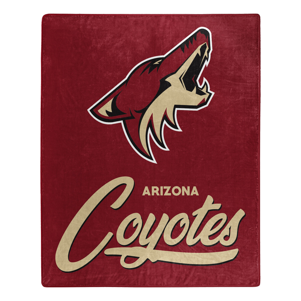 NHL Arizona Coyotes Northwest Signature Raschel Blanket