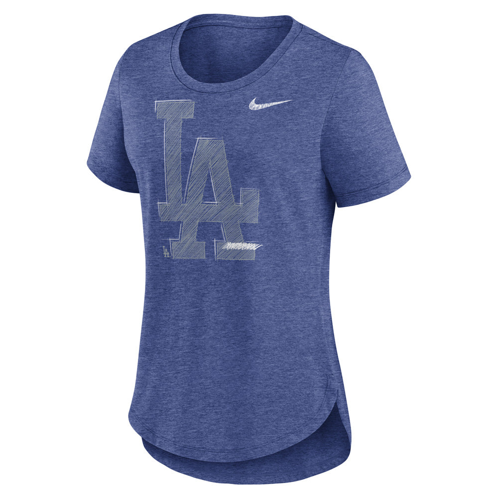MLB Los Angeles Dodgers Women&#39;s Nike Team Touch Tee