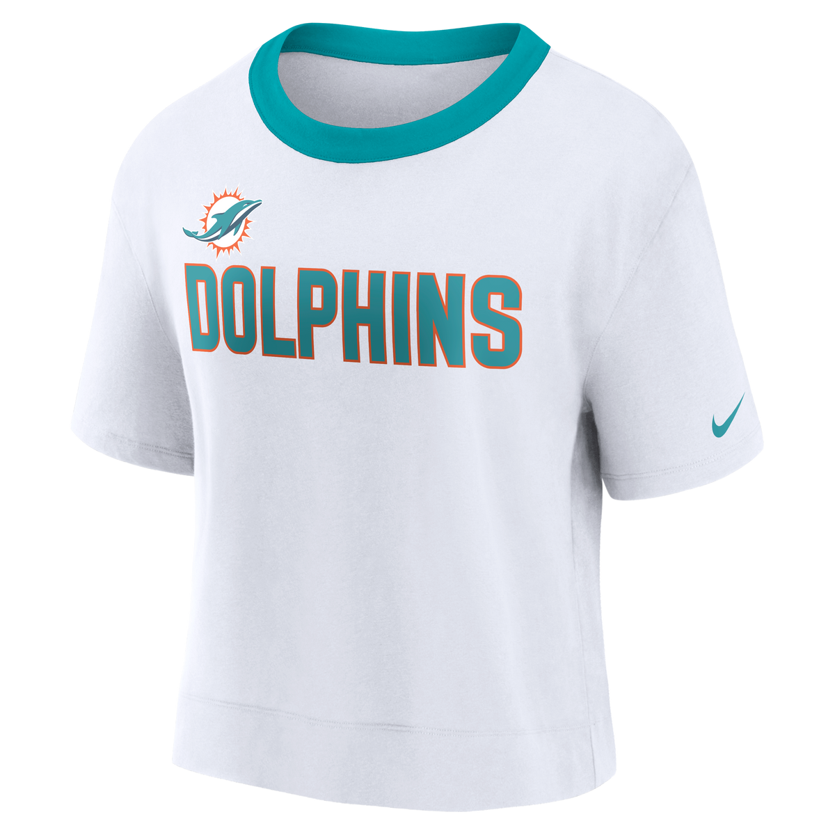 NFL Miami Dolphins Women's Nike Football Fan Crop Top