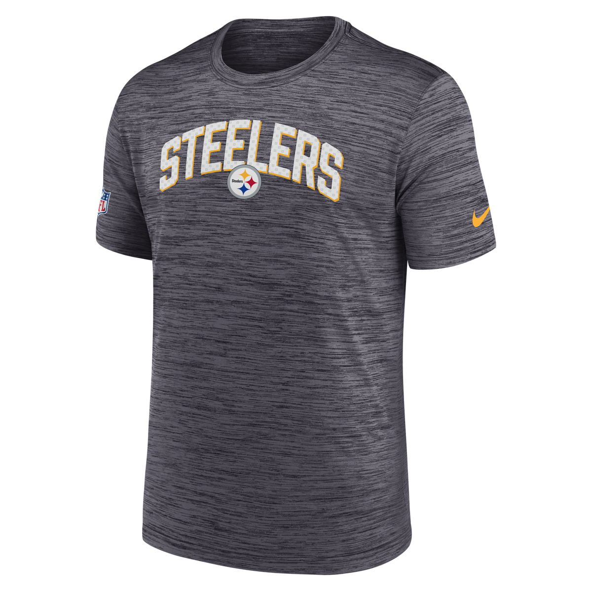 NFL Pittsburgh Steelers Nike Velocity Authentic Stack Dri-Fit Tee