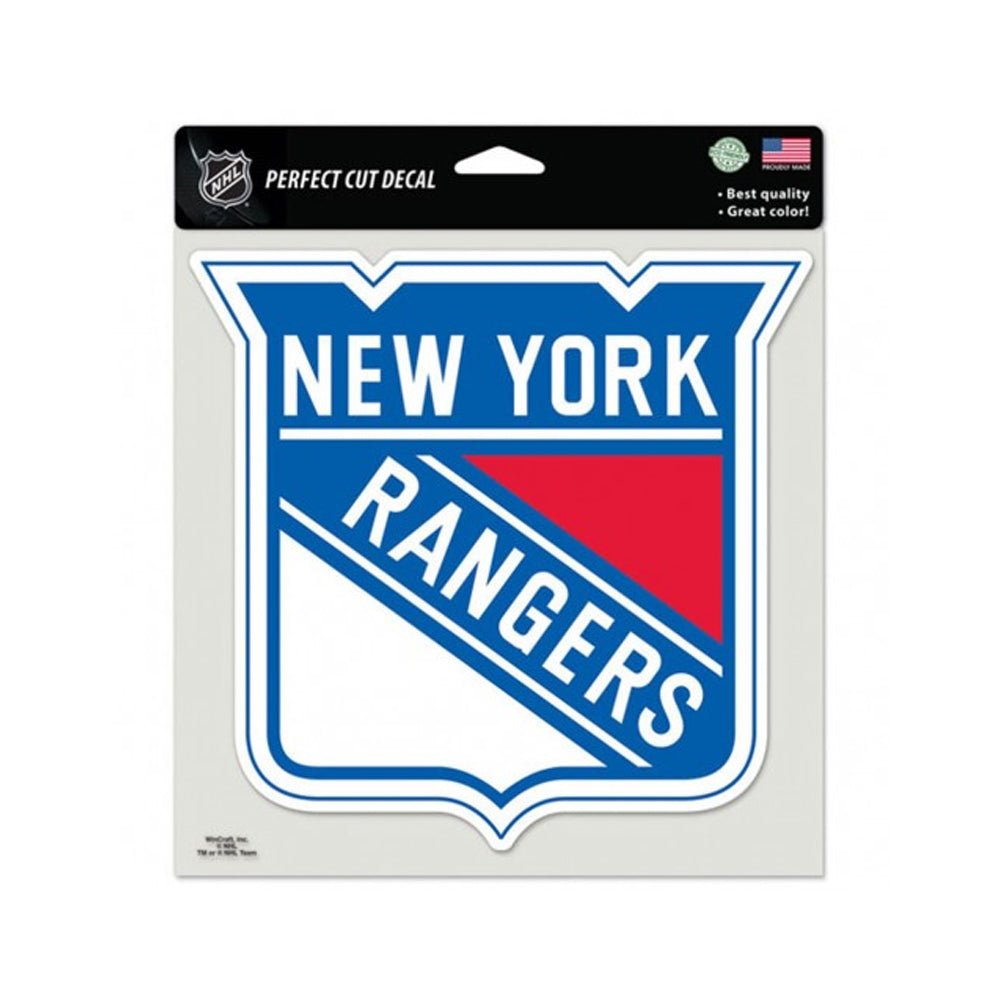 NHL New York Rangers Wincraft 8x8 Car Decal