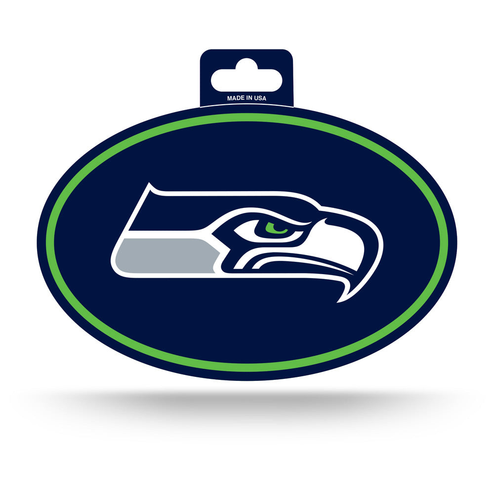 NFL Seattle Seahawks Rico Oval Logo Sticker