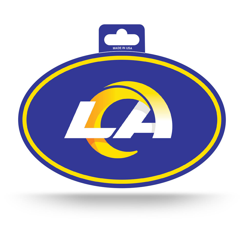 NFL Los Angeles Rams Rico Oval Logo Sticker