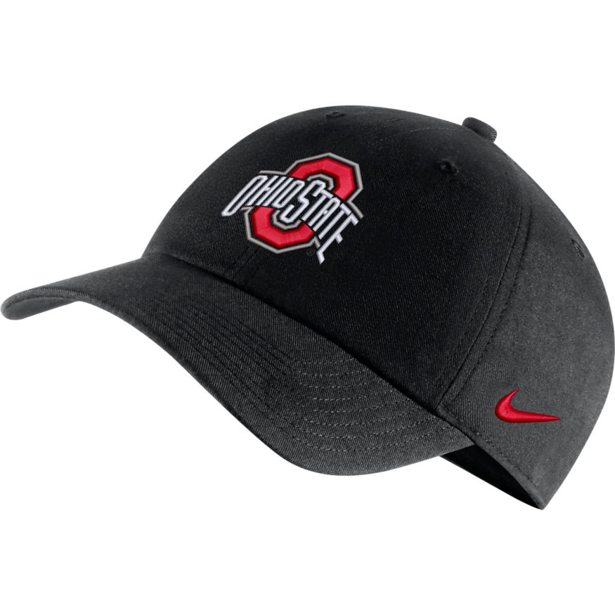 NCAA Ohio State Buckeyes Nike Wordmark Heritage86 Adjustable