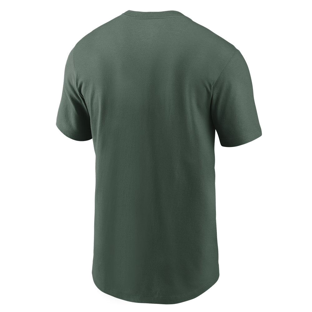 NFL Green Bay Packers Nike Cotton Essential Logo Tee - Green