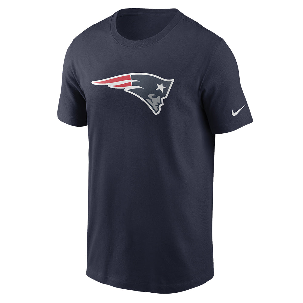 NFL New England Patriots Nike Cotton Essential Logo Tee - Navy