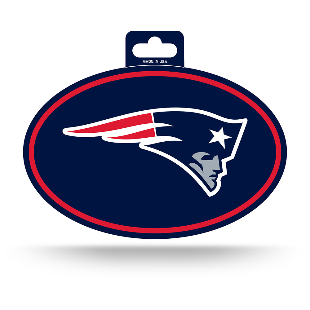 NFL New England Patriots Rico Oval Logo Sticker