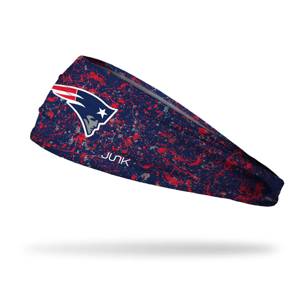 NFL New England Patriots JUNK Brands Splatter Headband