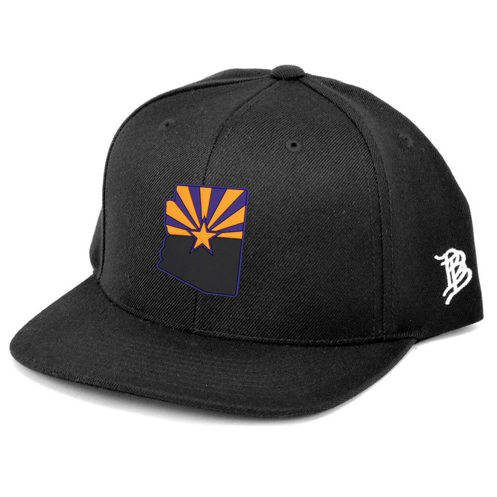 #AllAZ Branded Bills Rogue Snapback - Purple &amp; Orange