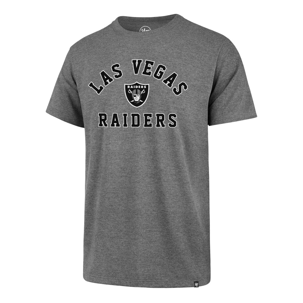 NFL Las Vegas Raiders &#39;47 Varsity Arch Tee - Grey