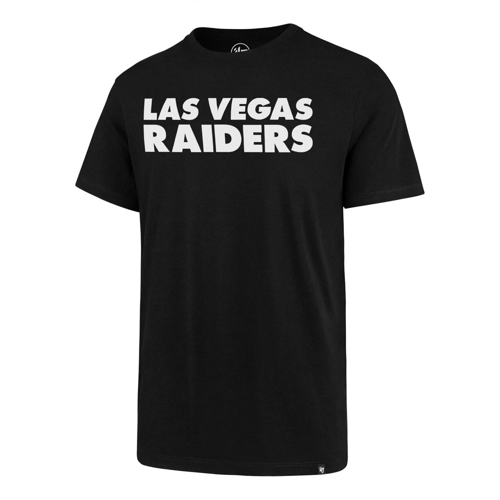 NFL Las Vegas Raiders &#39;47 Wordmark Rival Tee - Black