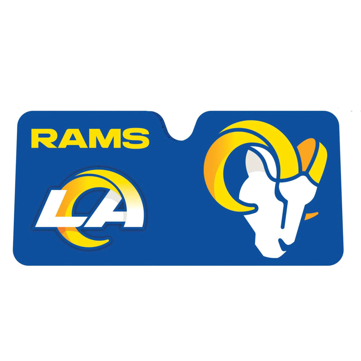 NFL Los Angeles Rams Logo Auto Sun Shade