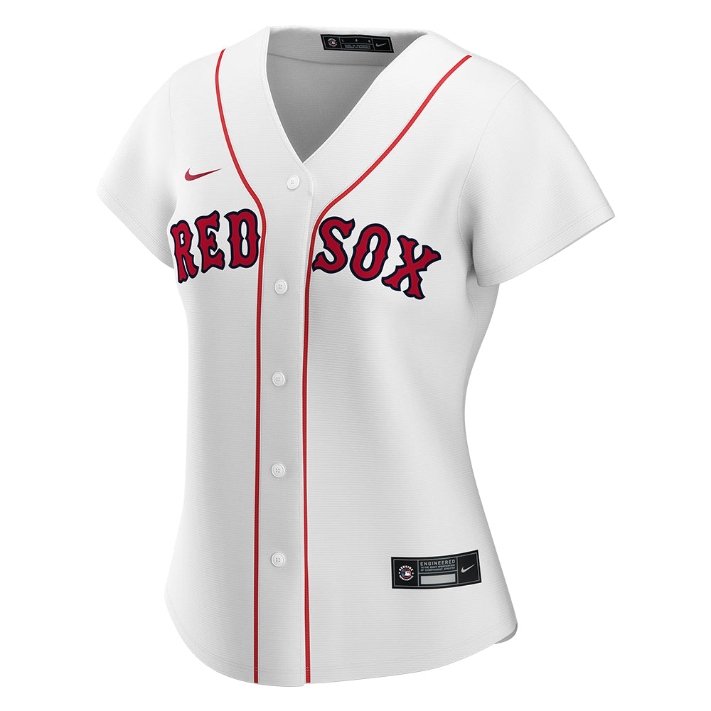 MLB Boston Red Sox Women&#39;s Nike Official Home Replica Jersey - White