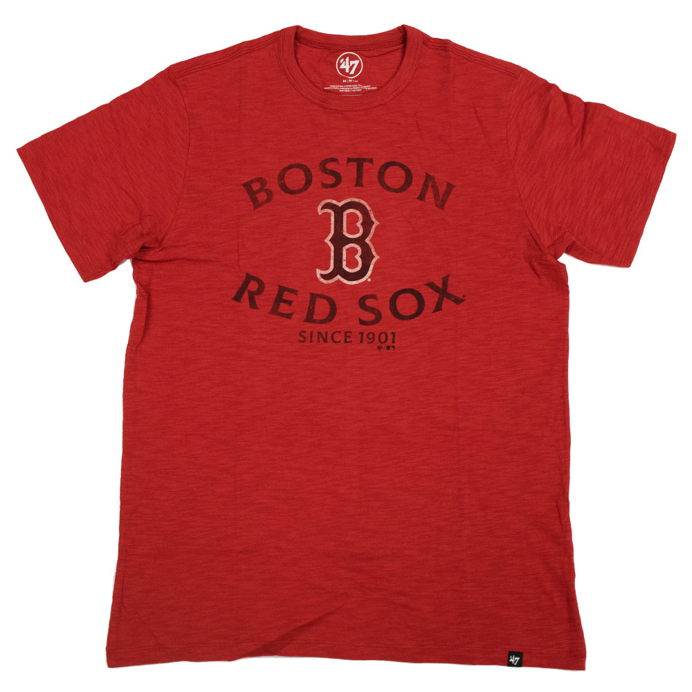 MLB Boston Red Sox &#39;47 Wordmark Grit Scrum Tee
