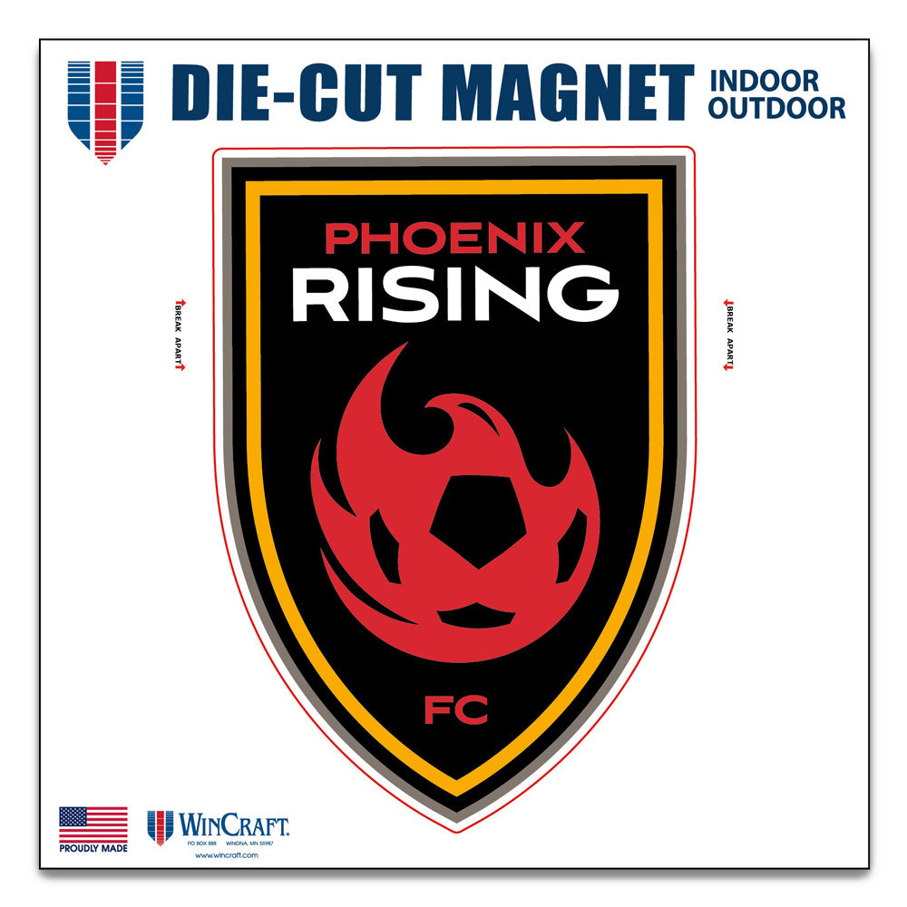 Phoenix Rising WinCraft 6&quot; x 6&quot; Die-Cut Magnet