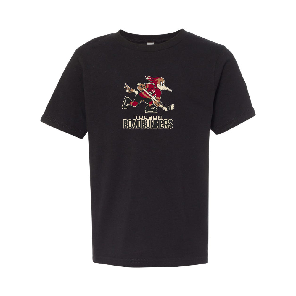 Tucson Roadrunners Youth Primary Logo Stack Tee