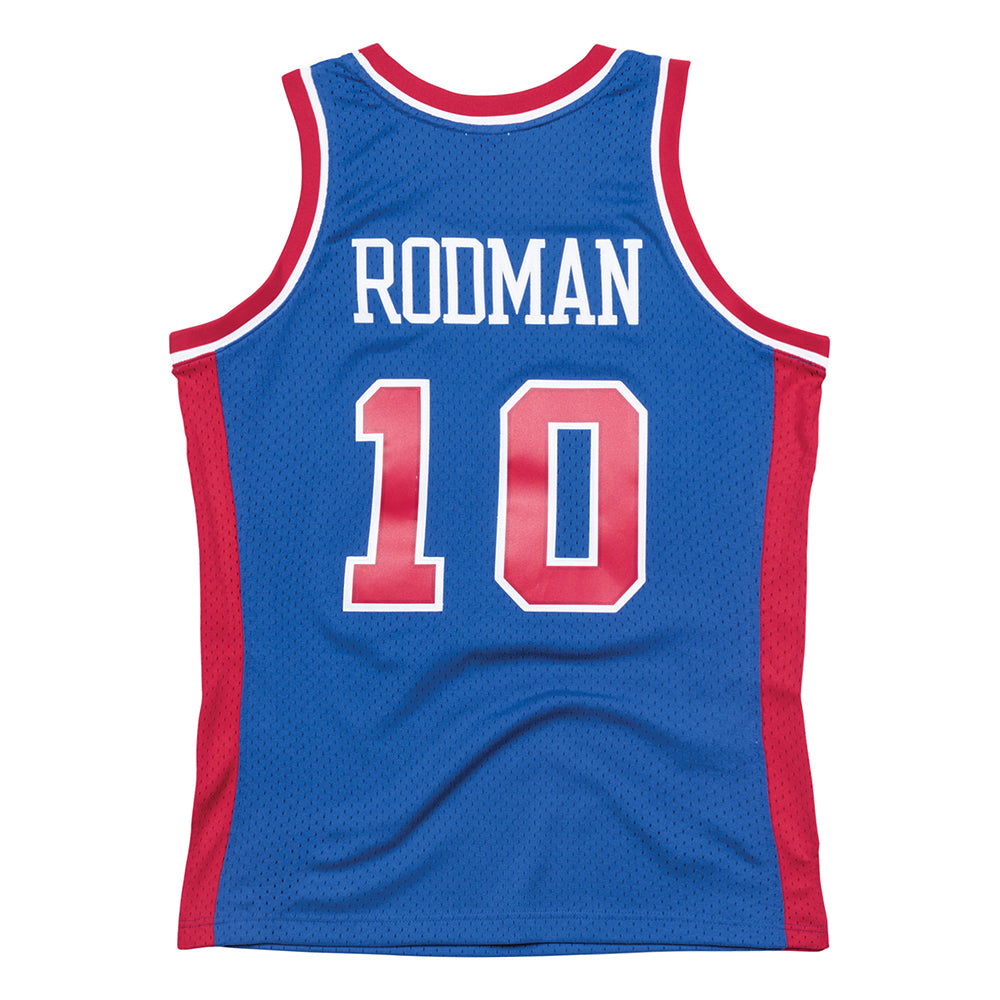 NBA Detroit Piston Dennis Rodman Mitchell &amp; Ness &#39;88 Retro Swingman Jersey