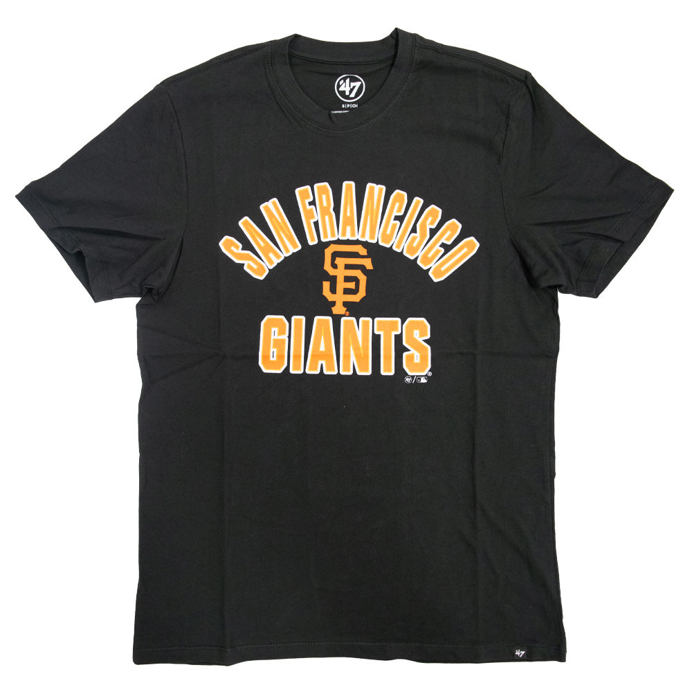 MLB San Francisco Giants &#39;47 Varsity Arch Tee - Black