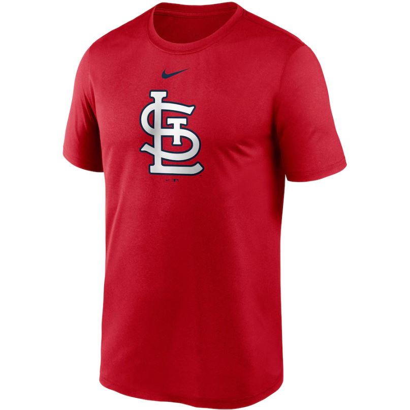 MLB St. Louis Cardinals Nike Large Logo Legend Tee - Red - Just Sports