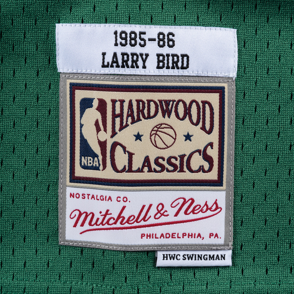 NBA Boston Celtics Larry Bird Mitchell &amp; Ness &#39;85 Retro Swingman Jersey