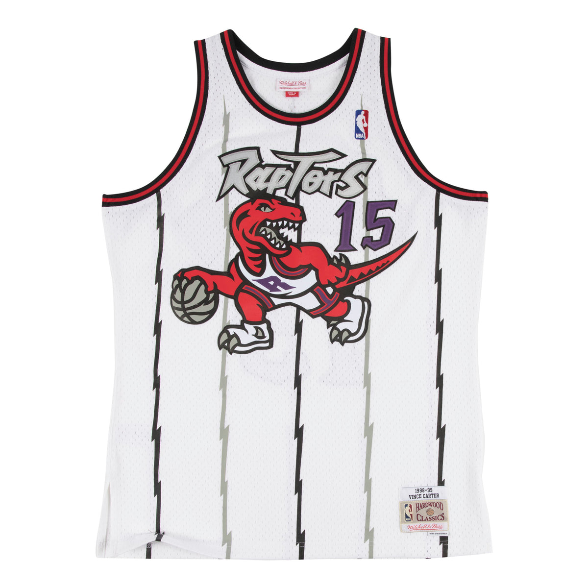 NBA San Antonio Spurs Tim Duncan Mitchell &amp; Ness Retro Swingman Jersey - Black - Just Sports