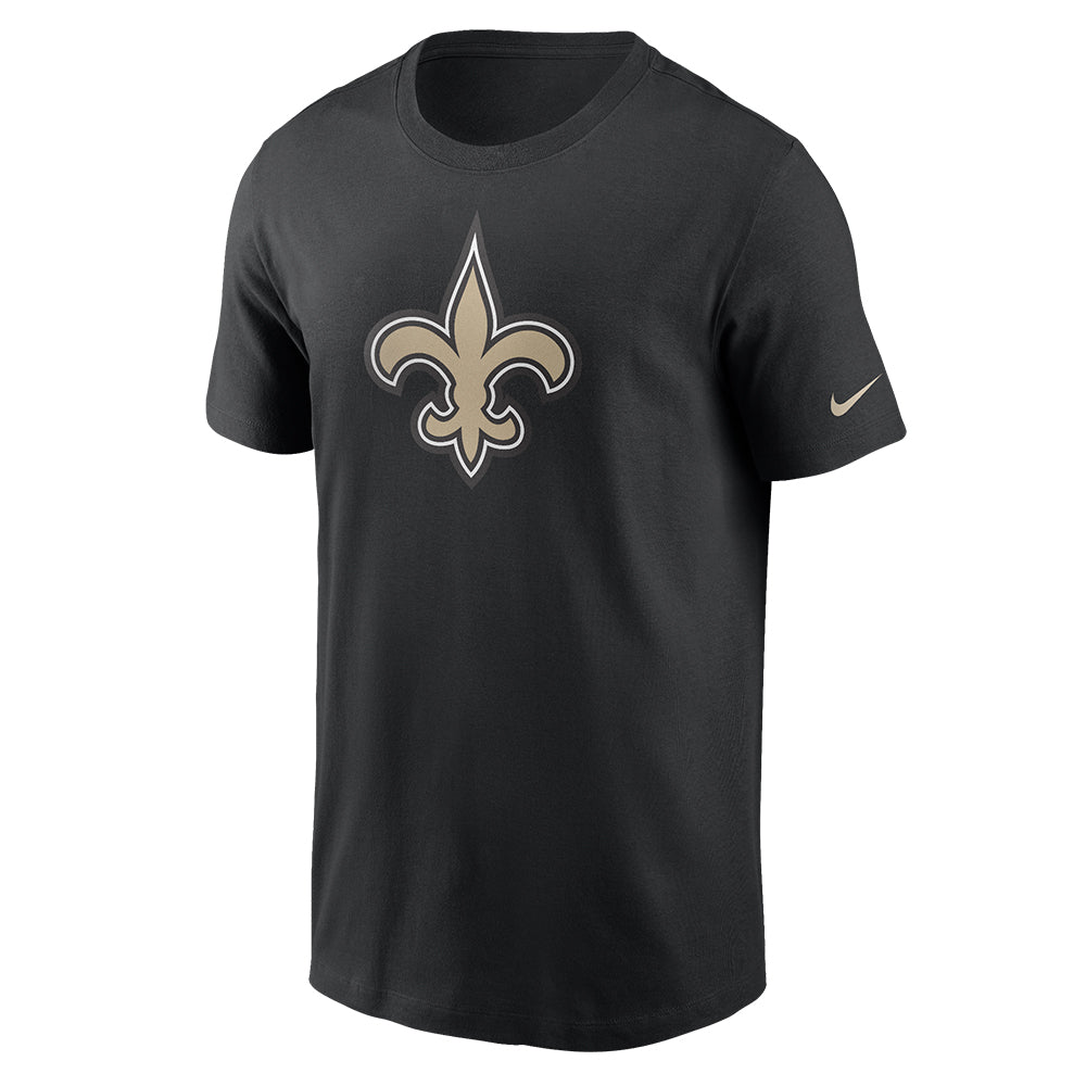 NFL New Orleans Saints Nike Cotton Essential Logo Tee - Black