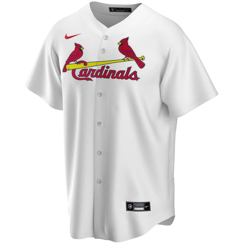 MLB St. Louis Cardinals Paul Goldschmidt Nike Official Home Replica Jersey - White - Just Sports