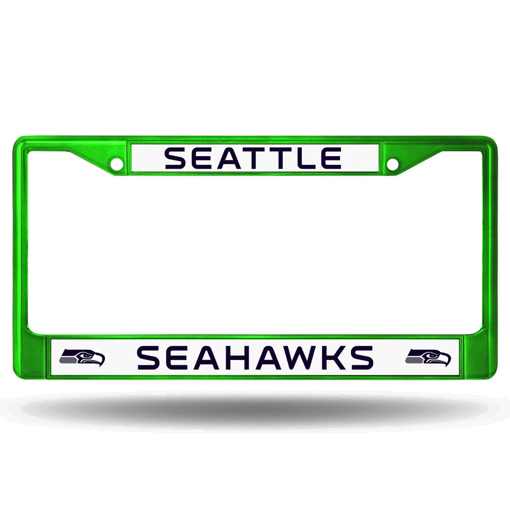 NFL Seattle Seahawks Rico Colored License Plate Frame - Green