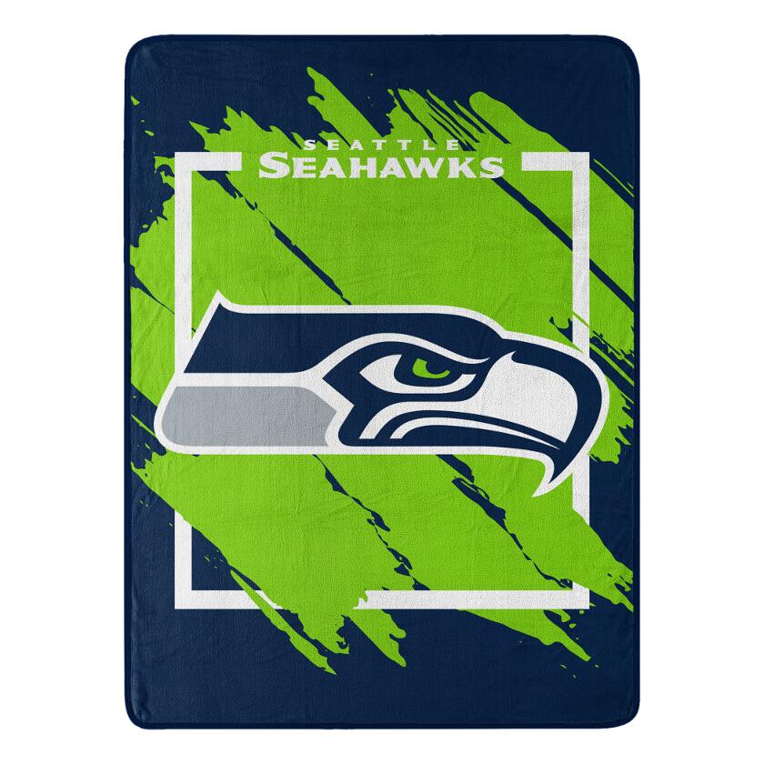 NFL Seattle Seahawks Northwest Dimensional 46x60 Super Plush Throw