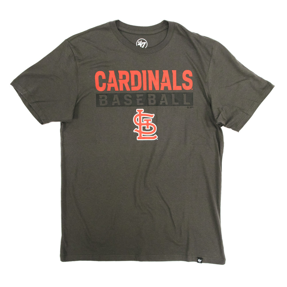 Lids St. Louis Cardinals '47 Wonder Boy Vintage Tubular T-Shirt - Charcoal