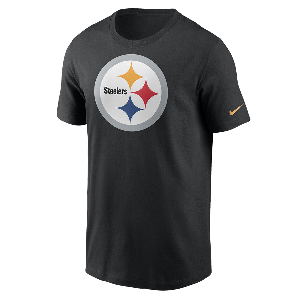 NFL Pittsburgh Steelers Nike Essential Logo Tee - Black