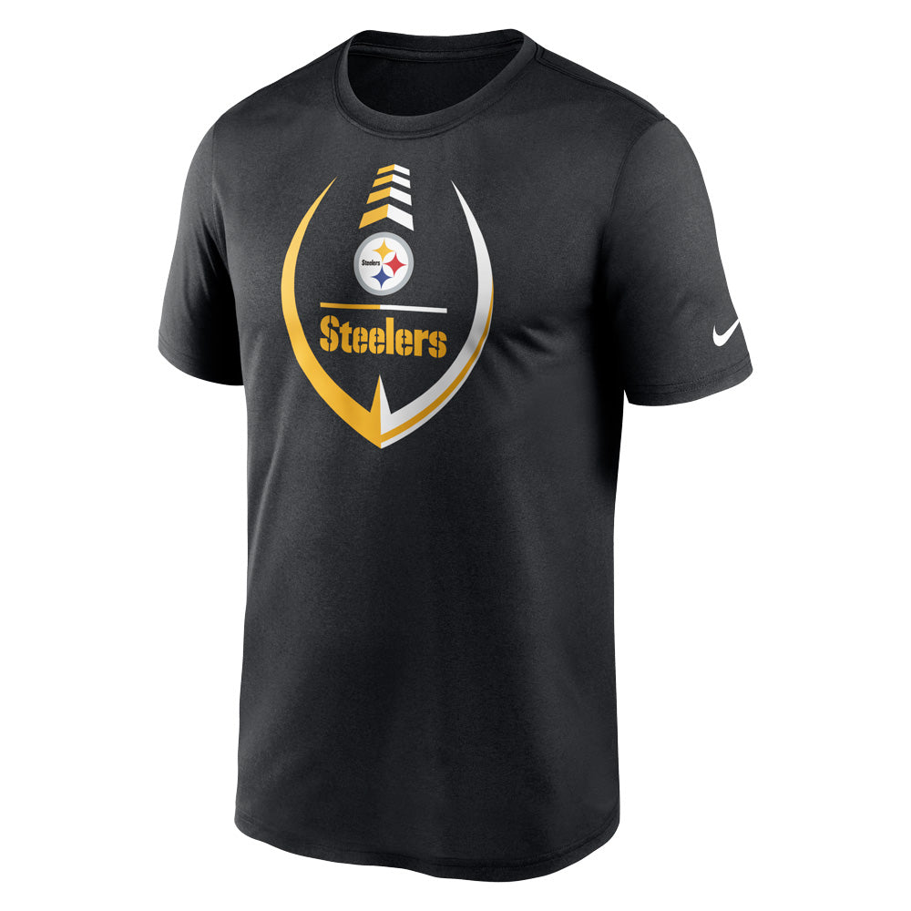 NFL Pittsburgh Steelers Nike Icon Legend T-Shirt - Black