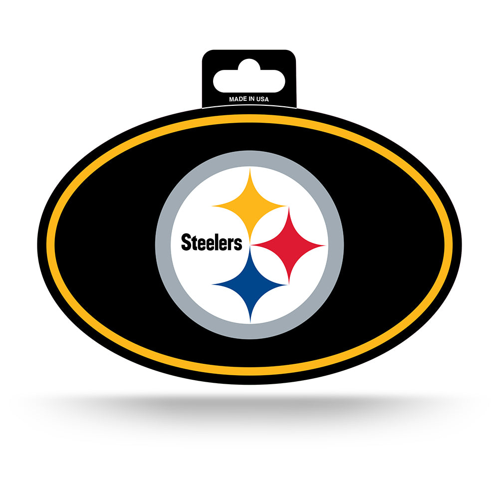 NFL Pittsburgh Steelers Rico Oval Logo Sticker