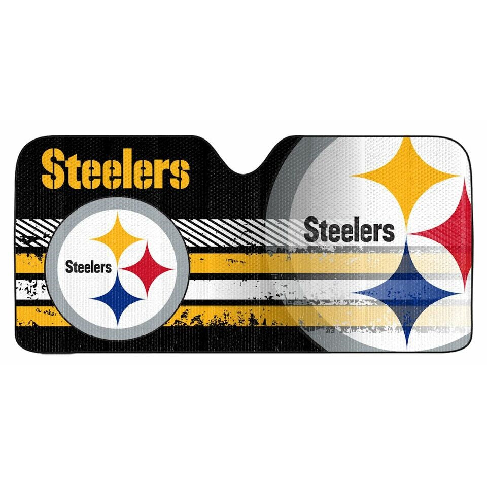 NFL Pittsburgh Steelers Logo Auto Sun Shade