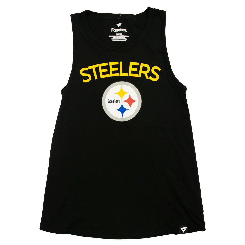 NFL Pittsburgh Steelers Women&#39;s Fanatics Dual-Blend Flowy Tank Top