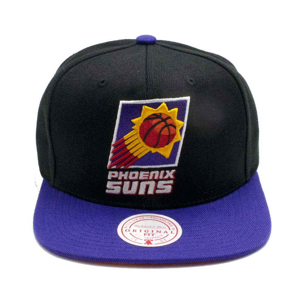 NBA Phoenix Suns Mitchell &amp; Ness Two-Tone Hardwood Classic Core Basic Snapback
