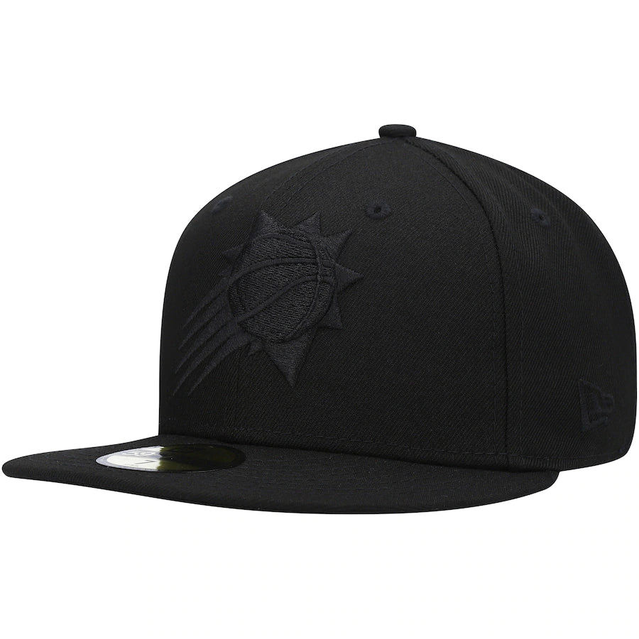 NBA Phoenix Suns New Era Black on Black 59FIFTY