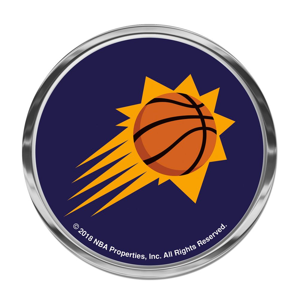 NBA Phoenix Suns Wincraft Domed Auto Emblem