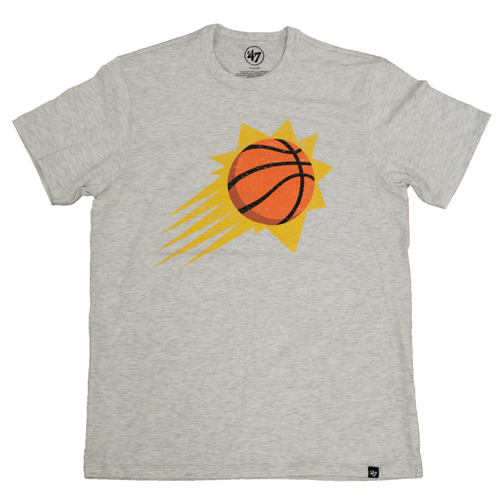 NBA Phoenix Suns &#39;47 Brand Shooting Ball Franklin T-Shirt - Gray