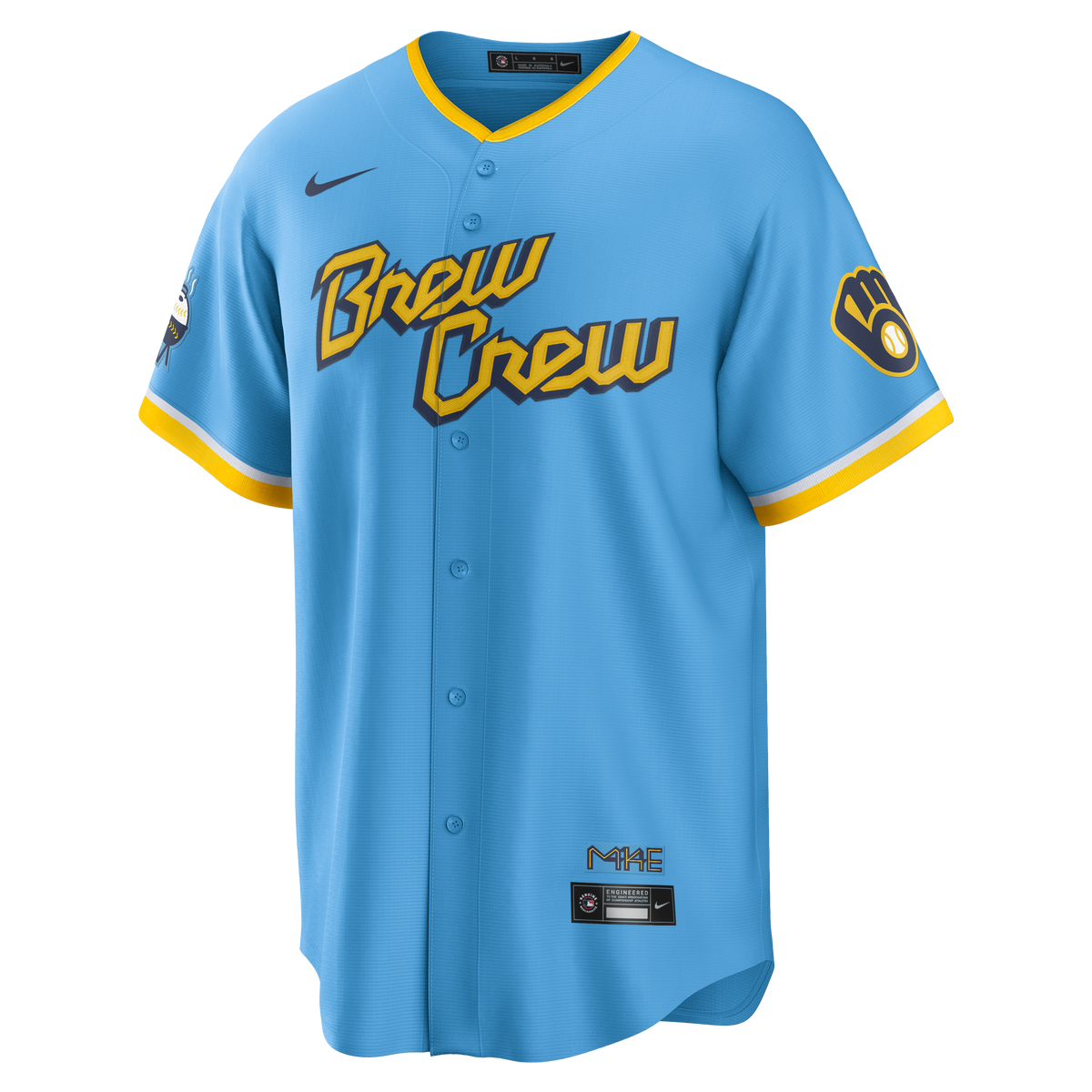 MLB Milwaukee Brewers Nike City Connect Jersey